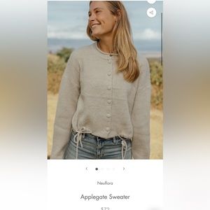 Neuflora applegate sweater cardigan